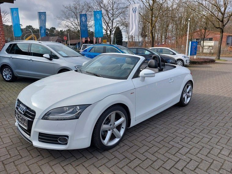 Ibisweiß Gebraucht 2012 Audi TT Roadster S-Line Cabrio | 14.990 € (Fairer Preis) - Bild 1/4