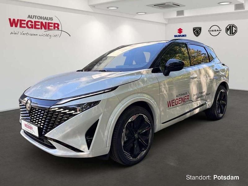 Pearl white/black Gebraucht 2025 Nissan Qashqai Comfort SUV | 37.430 € (Teuer) - Bild 1/4