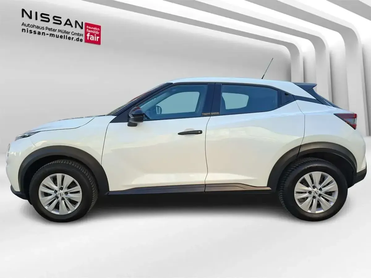 Gebraucht Nissan Juke Visia 114 PS (83 kW) 2023 Weiß SUV