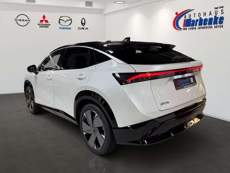 Gebraucht Nissan Ariya Evolve 177 kW (242 PS) 2025 Pearl white/pearl black SUV