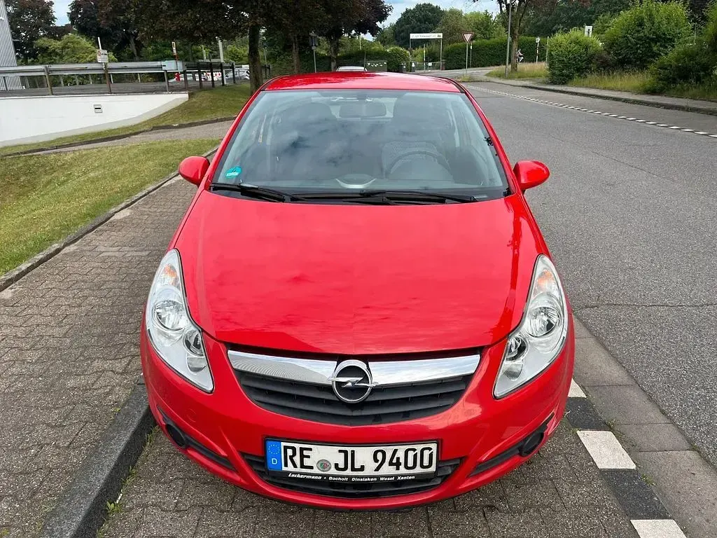 Gebraucht Opel Corsa 60 PS (44 kW) 2009 Rot Kleinwagen