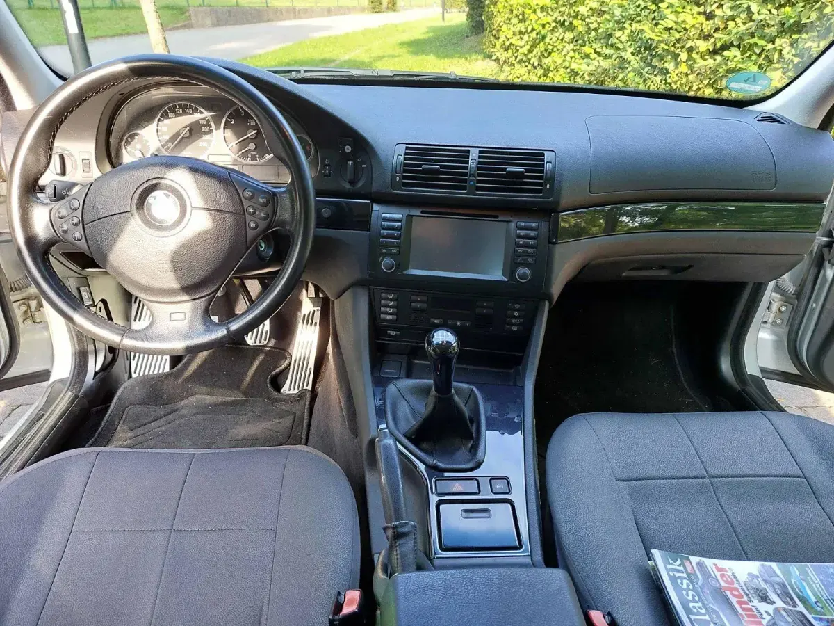 Gebraucht BMW 520 150 PS (110 kW) 2000 Silber Limousine