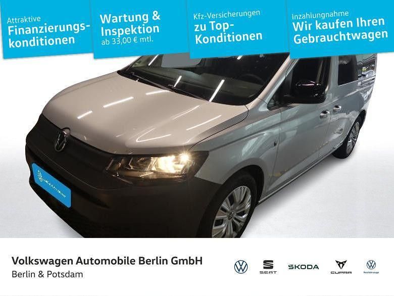 Silber Gebraucht 2022 VW Caddy Maxi Basis Van / Kleinbus | 25.990 € (Teuer) - Bild 1/4