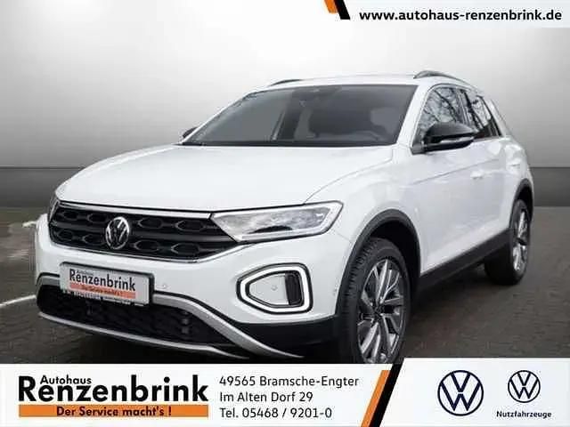 Pure white Gebraucht 2025 VW T-Roc Goal SUV | 38.990 € (Teuer) - Bild 1/4