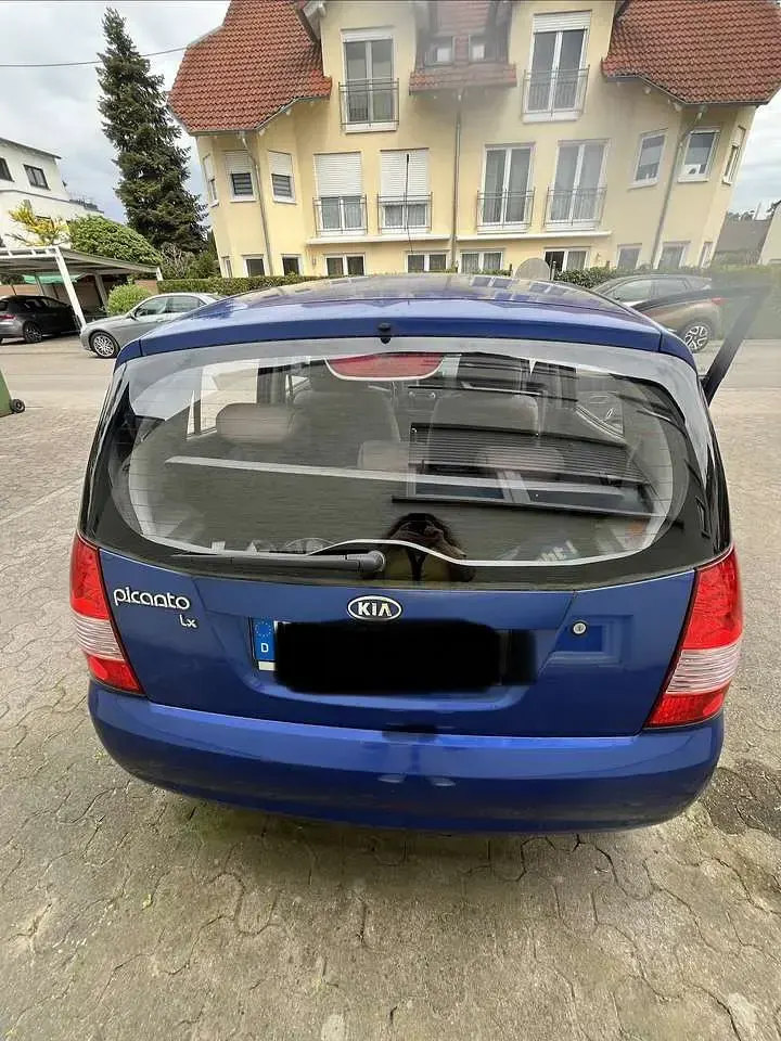 Gebraucht Kia Picanto LX 65 PS (47 kW) 2005 Blau Kleinwagen