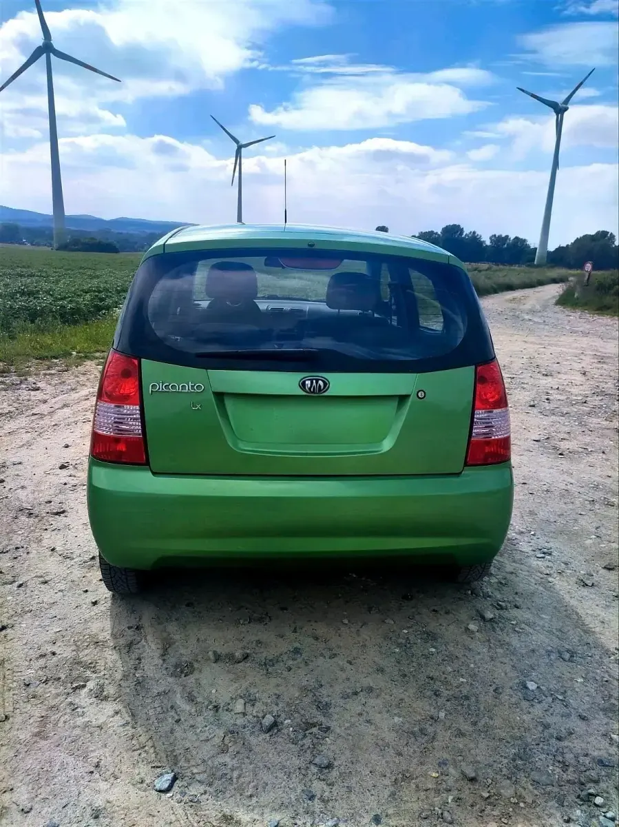 Gebraucht Kia Picanto LX 65 PS (47 kW) 2008 Grün Kleinwagen