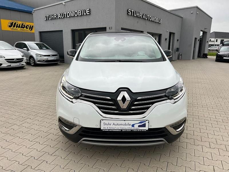 Gebraucht Renault Espace Intens 160 PS (117 kW) 2017 Weiß Van / Kleinbus