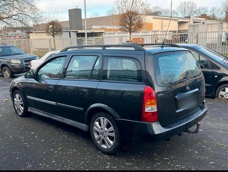 Gebraucht Opel Astra 101 PS (74 kW) 2001 Schwarz Limousine