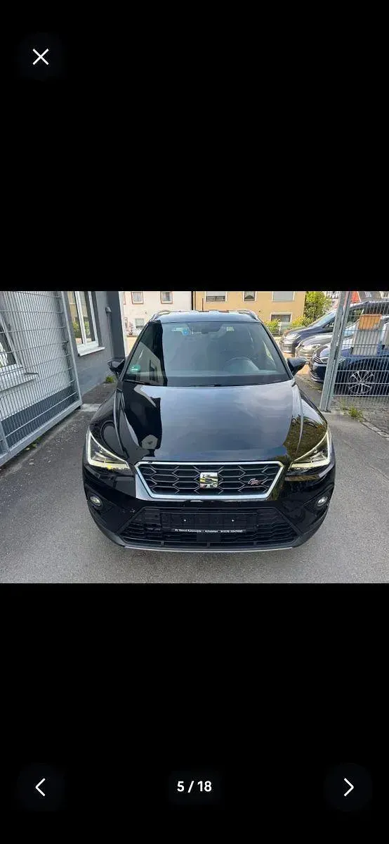 Gebraucht Seat Arona FR 116 PS (85 kW) 2021 Schwarz SUV