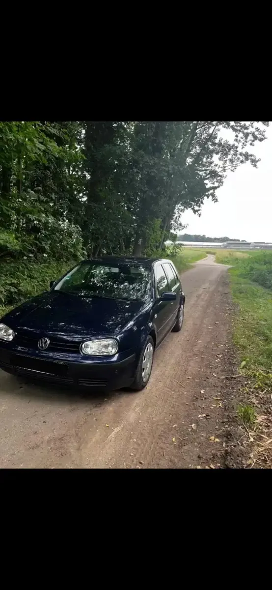 Gebraucht VW Golf IV 75 PS (55 kW) 2000 Blau Kleinwagen