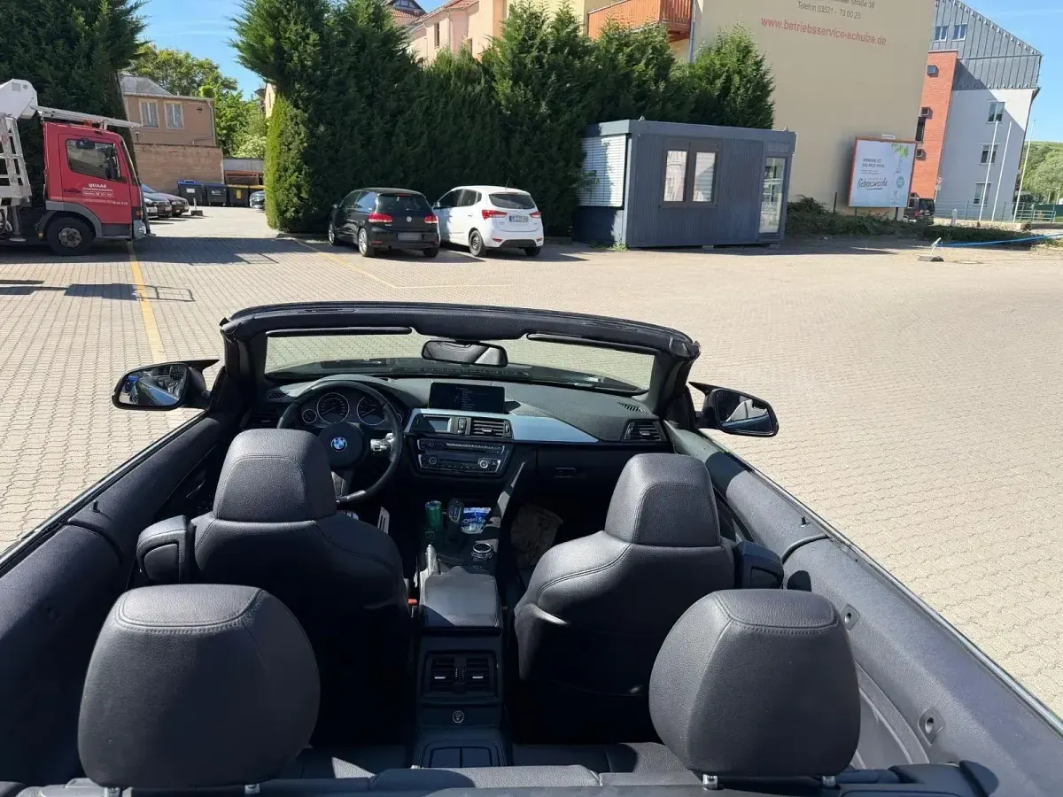Gebraucht BMW 435 Sport Line 306 PS (225 kW) 2014 Schwarz Cabrio