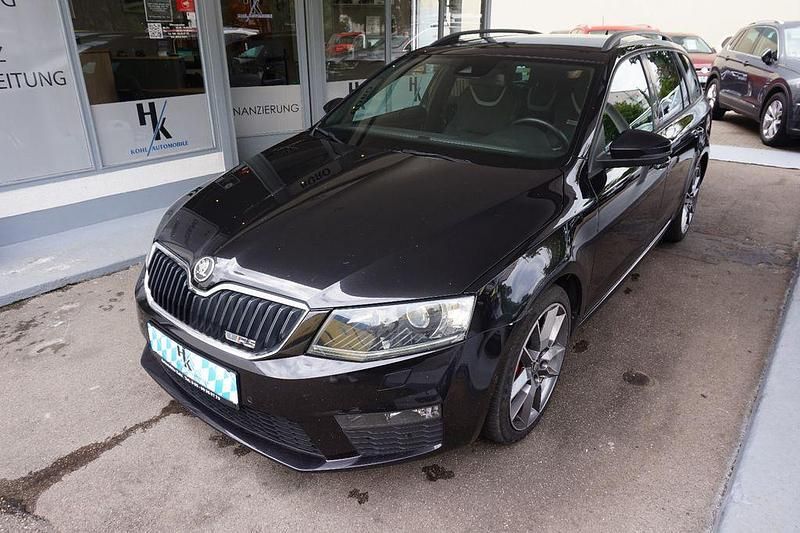 Schwarz Gebraucht 2013 Skoda Octavia RS Kombi | 9.900 € (Guter Preis) - Bild 1/4