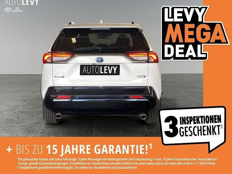 Schneeweiß Gebraucht 2021 Toyota RAV4 Hybrid SUV | 32.890 € (Guter Preis) - Bild 1/4