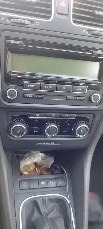 Gebraucht VW Golf VI 2011 Blau Kleinwagen