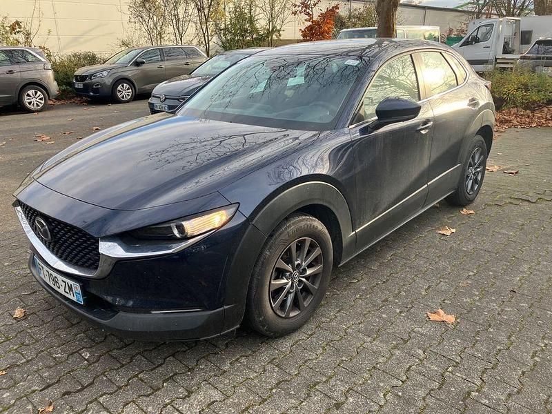 Blau Gebraucht 2020 Mazda CX-30 Selection SUV | 14.875 € - Bild 1/4