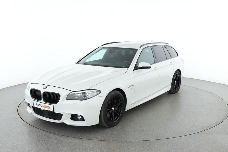 Weiß Gebraucht 2014 BMW 525 M Sport Kombi | 20.300 € - Bild 1/3