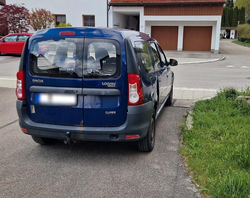 Gebraucht Dacia Logan MCV 75 PS (55 kW) 2009 Blau Kombi