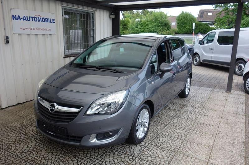 Grau Gebraucht 2016 Opel Meriva drive Van / Kleinbus | 6.250 € (Fairer Preis) - Bild 1/4