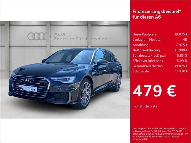 Gebraucht Audi A6 S-Line 286 PS (210 kW) 2022 Blau Kombi