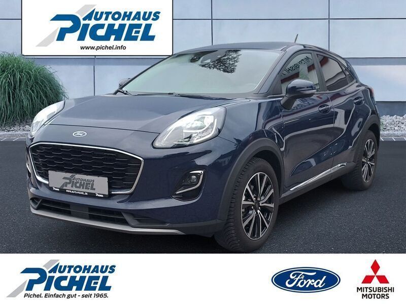 Blazerblau Gebraucht 2023 Ford Puma Titanium Coupé | 19.890 € (Guter Preis) - Bild 1/4