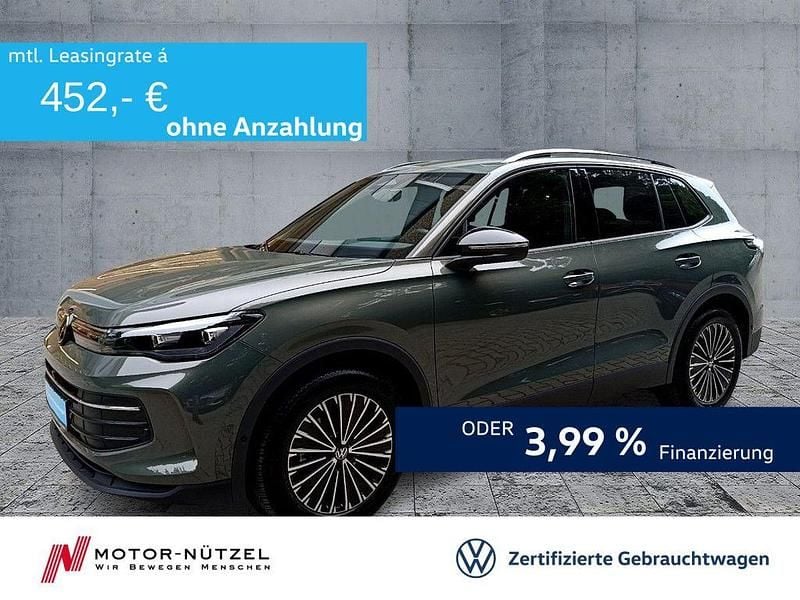 Grün Gebraucht 2024 VW Tiguan Goal SUV | 38.630 € (Superpreis) - Bild 1/4