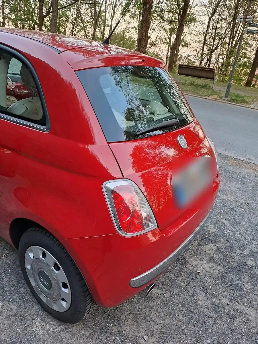 Gebraucht Fiat 500 70 PS (51 kW) 2012 Rot Kleinwagen