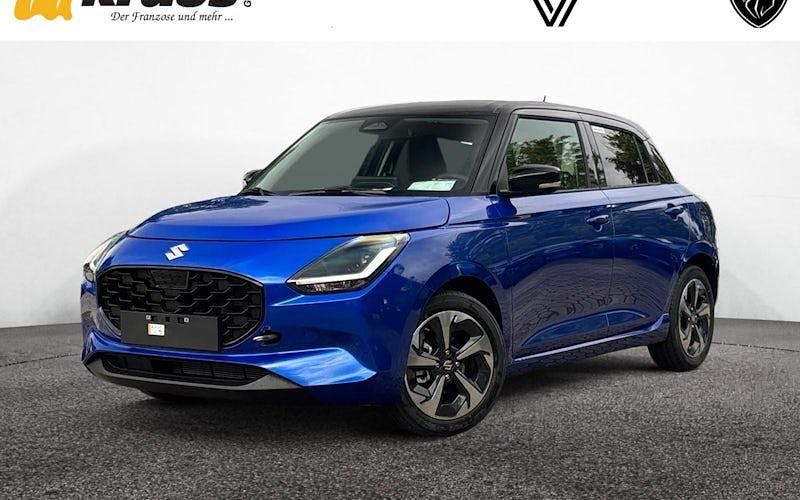 Neu Suzuki Swift Comfort+ 83 PS (61 kW) 2025 (d7z) burning/super black pearl meta b Kleinwagen