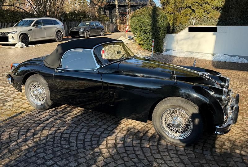Gebraucht Jaguar XK S 1958 Schwarz Cabrio