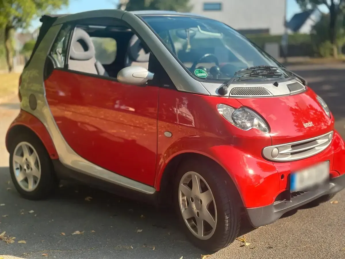 Gebraucht Smart ForTwo Cabrio 57 PS (41 kW) 2003 Rot Cabrio