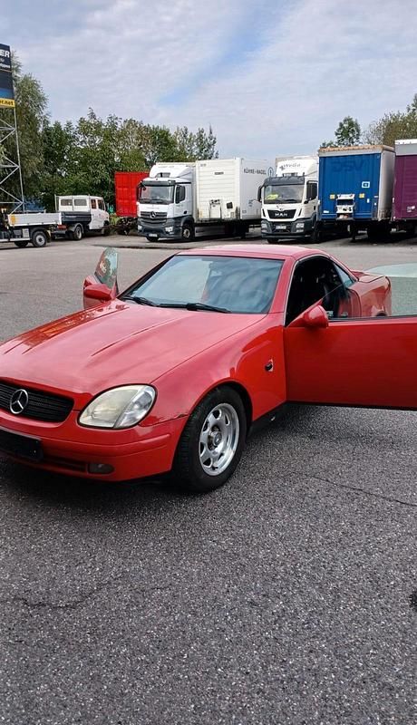 Rot Gebraucht 1999 Mercedes SLK200 Cabrio | 2.000 € (Superpreis) - Bild 1/4
