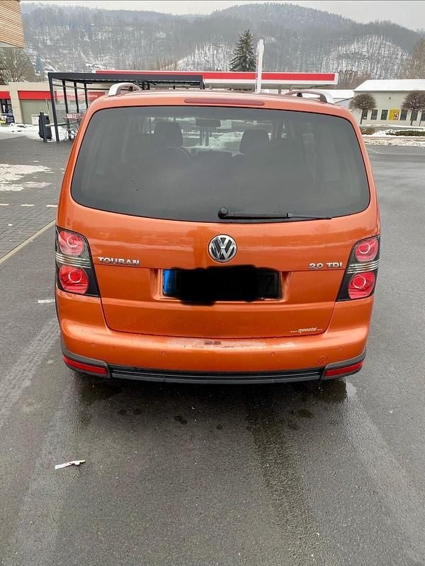 Gebraucht VW Touran Cross 140 PS (102 kW) 2007 Orange Van / Kleinbus