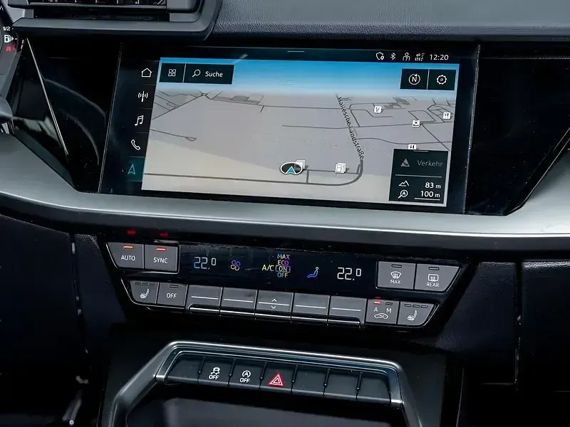 Gebraucht Audi A3 Sportback 150 PS (110 kW) 2022 Schwarz Kleinwagen