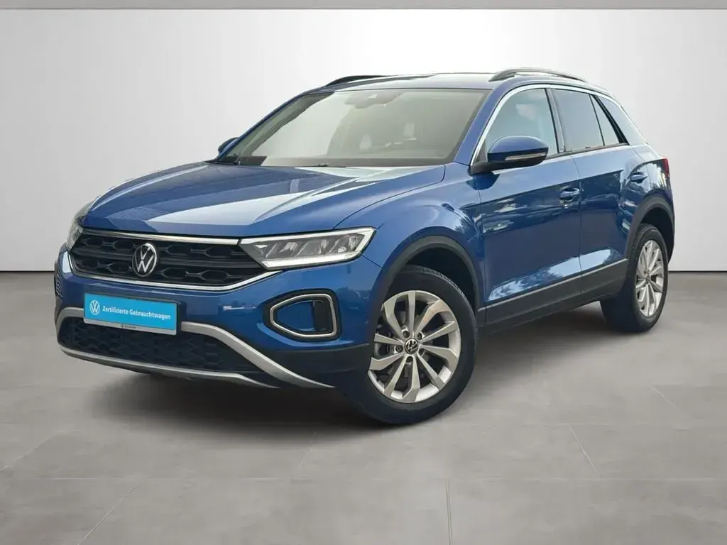 Gebraucht VW T-Roc Life 150 PS (110 kW) 2022 Ravennablau metallic SUV