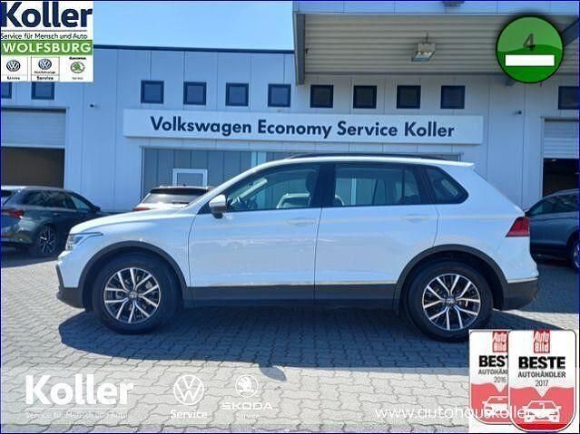 Gebraucht VW Tiguan 150 PS (110 kW) 2021 Weiß SUV