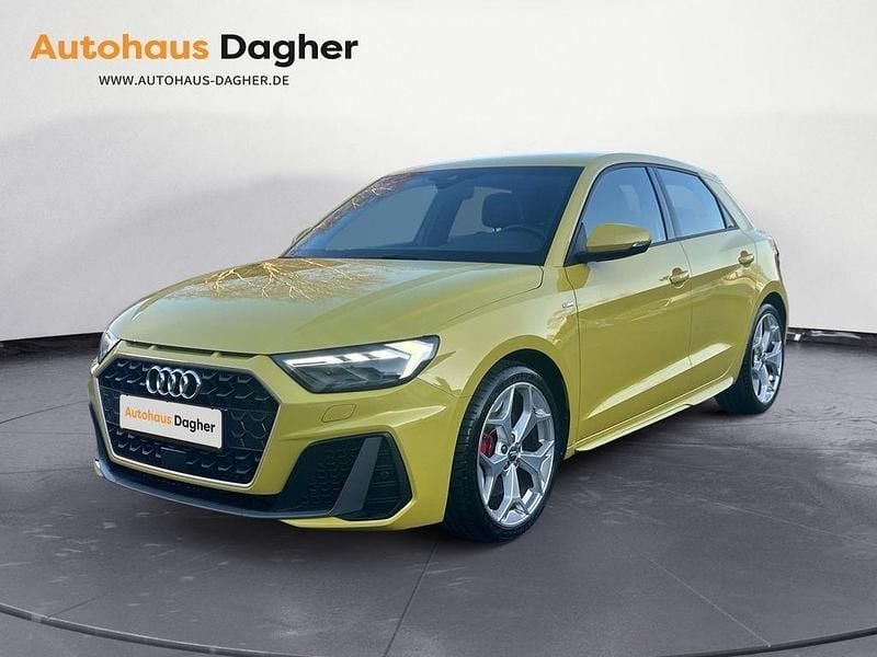 Gelb Gebraucht 2019 Audi A1 Sportback S-Line Kleinwagen | 19.750 € (Guter Preis) - Bild 1/4