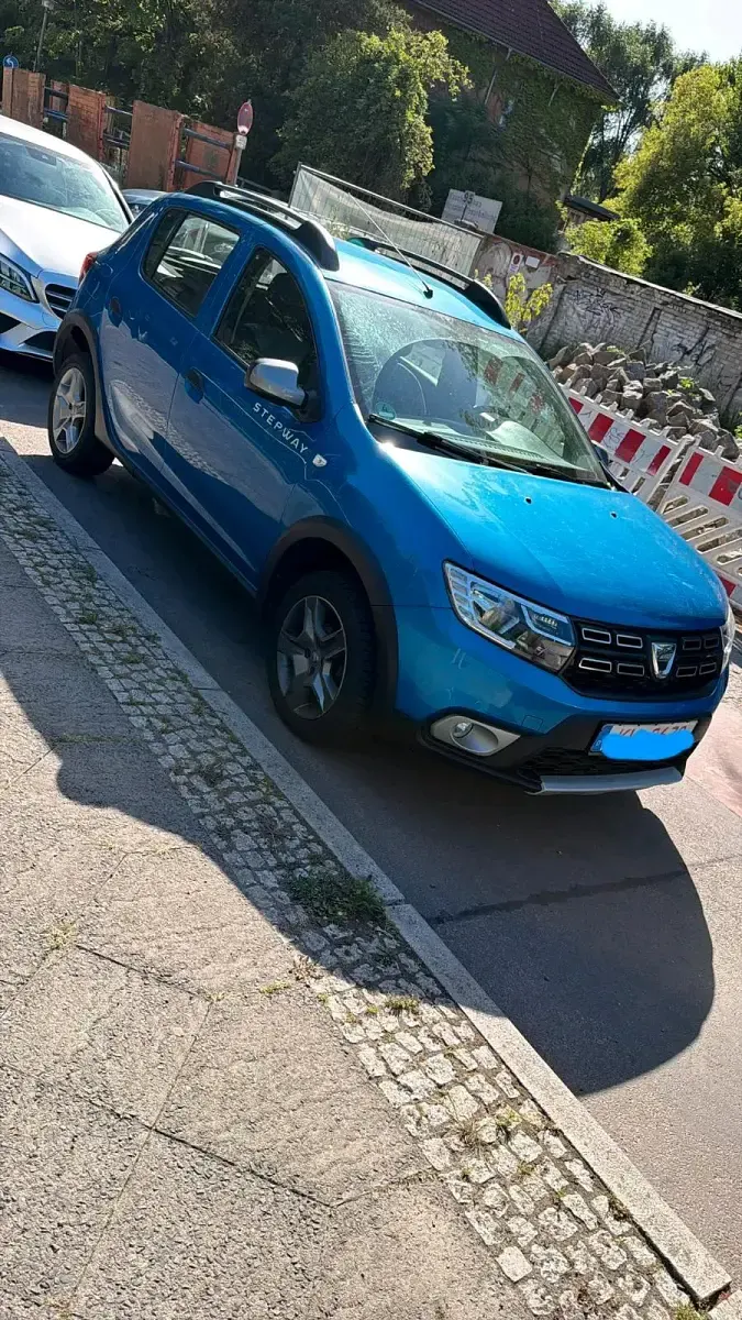 Gebraucht Dacia Sandero 2017 Blau Kleinwagen