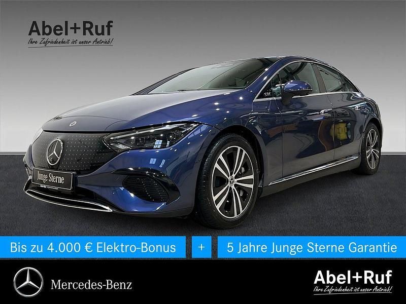 Blau Gebraucht 2024 Mercedes EQE300 Electric Art Limousine | 43.679 € (Superpreis) - Bild 1/4