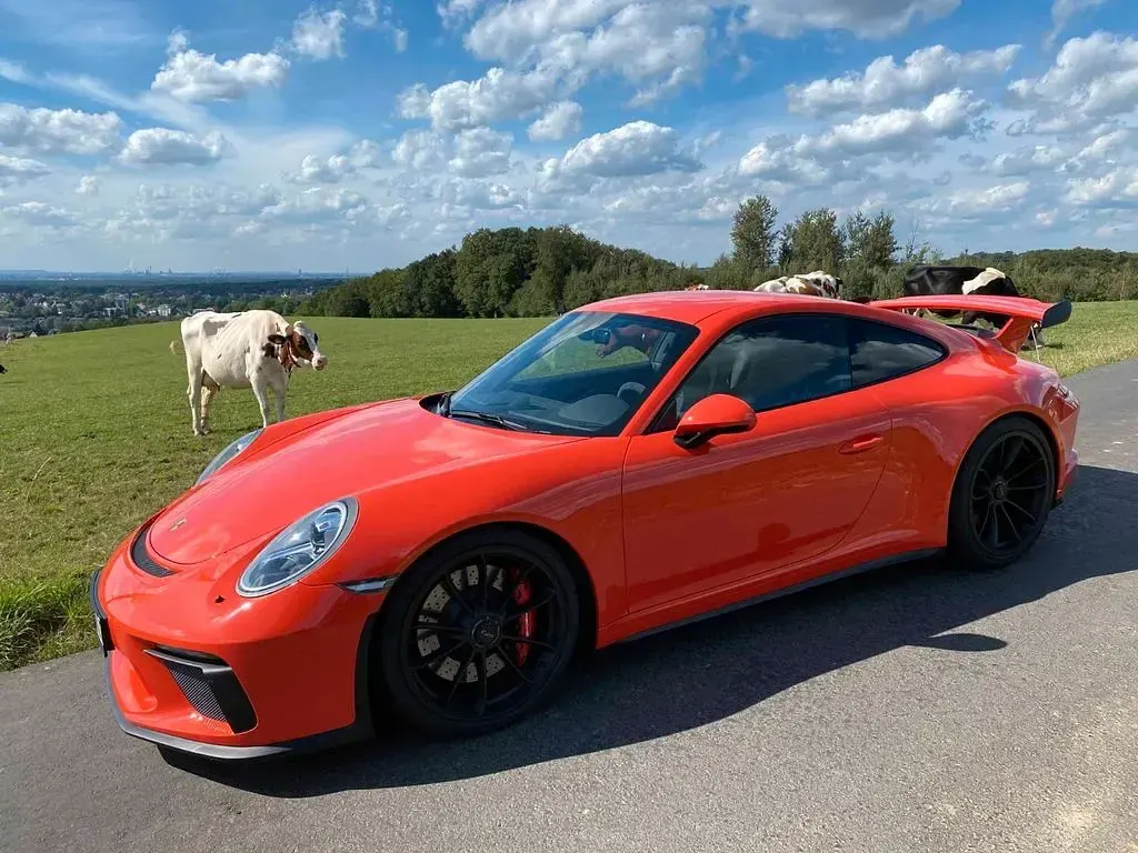 Gebraucht Porsche 911 GT3 500 PS (367 kW) 2018 Orange Coupé