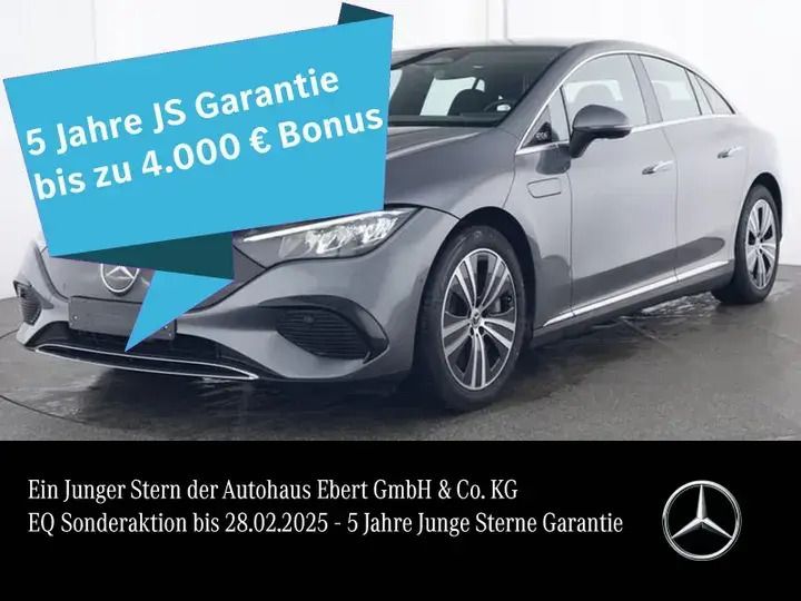 Selenitgrau Gebraucht 2024 Mercedes EQE300 Advanced Plus Limousine | 44.880 € (Superpreis) - Bild 1/4