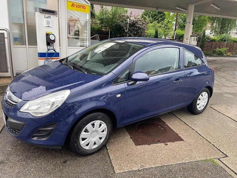 Blau Gebraucht 2013 Opel Corsa Edition Kleinwagen | 2.900 € (Guter Preis) - Bild 1/4
