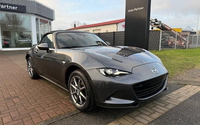 Machine gray Gebraucht 2025 Mazda MX5 Exclusive-Line Cabrio | 29.990 € (Fairer Preis) - Bild 1/4