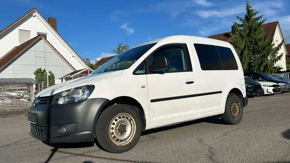 Gebraucht VW Caddy 105 PS (77 kW) 2011 Candyweiß Van / Kleinbus