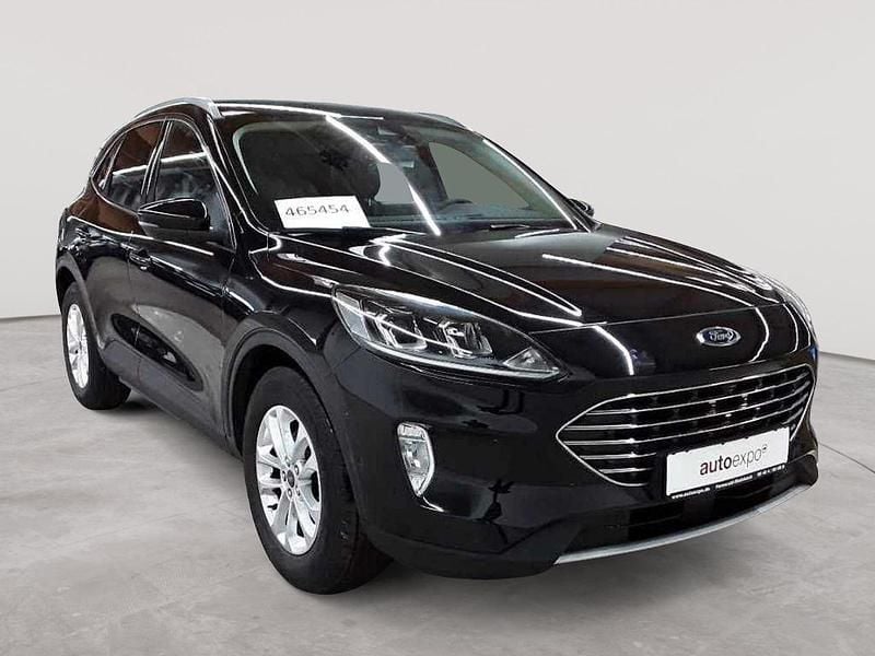 Agate black metallic Gebraucht 2022 Ford Kuga Titanium SUV | 18.290 € (Superpreis) - Bild 1/4