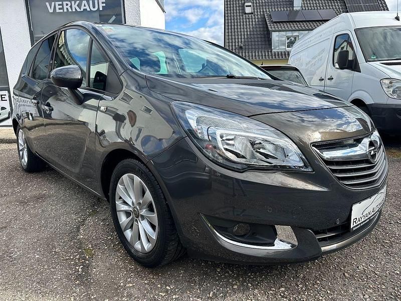 Grau Gebraucht 2016 Opel Meriva drive Van / Kleinbus | 5.990 € (Guter Preis) - Bild 1/4