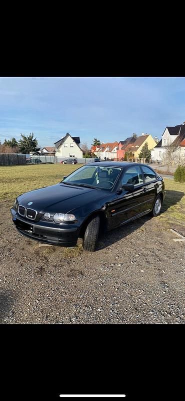 Schwarz Gebraucht 2003 BMW 316 Compact Kleinwagen | 3.500 € (Teuer) - Bild 1/3