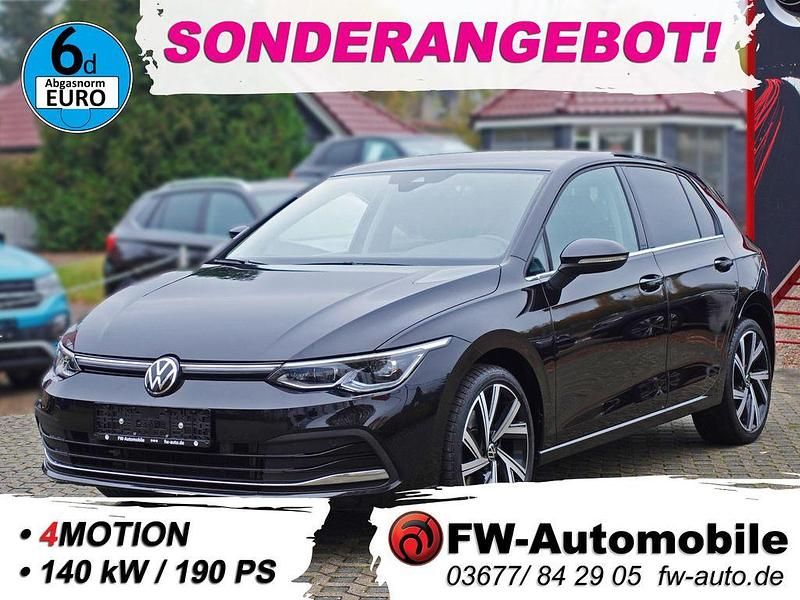 Schwarz Gebraucht 2021 VW Golf Style Limousine | 25.790 € (Superpreis) - Bild 1/3
