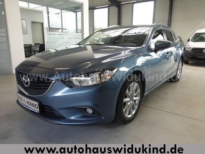 Blau Gebraucht 2016 Mazda 6 Kombi | 8.490 € (Fairer Preis) - Bild 1/3