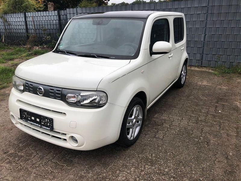 Weiß Gebraucht 2010 Nissan Cube Basis Van / Kleinbus | 6.890 € - Bild 1/4