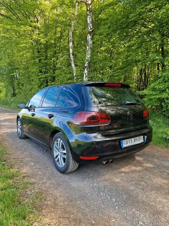 Gebraucht VW Golf VI Highline 122 PS (89 kW) 2009 Schwarz Kleinwagen