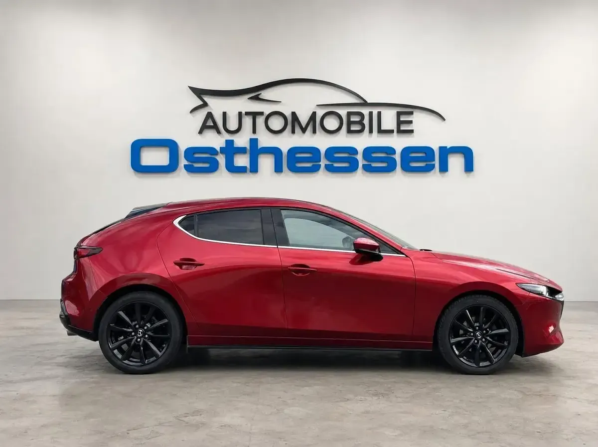 Gebraucht Mazda 3 Selection 179 PS (131 kW) 2019 Rot Limousine